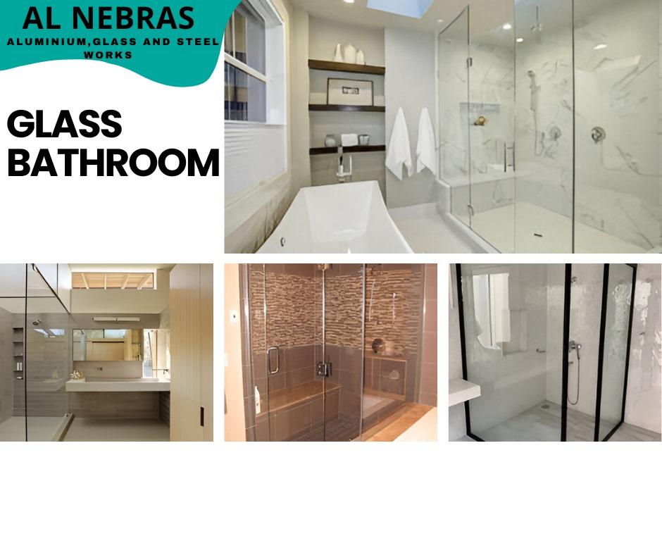 Glass bathroom service sheet
