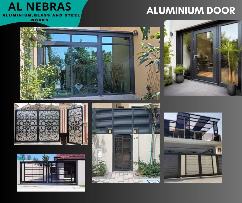Aluminium door and gate service sheet